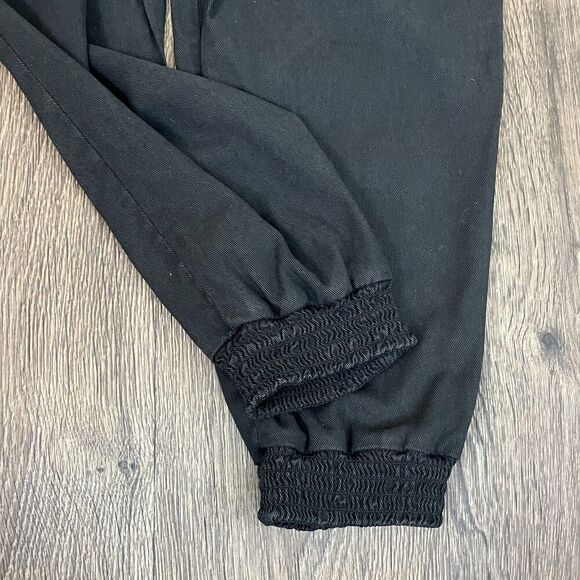 Alice + Olivia Women's Size XS Black Jersey Knit Cargo Jogger Pull On Sweatpants - Picture 10 of 11